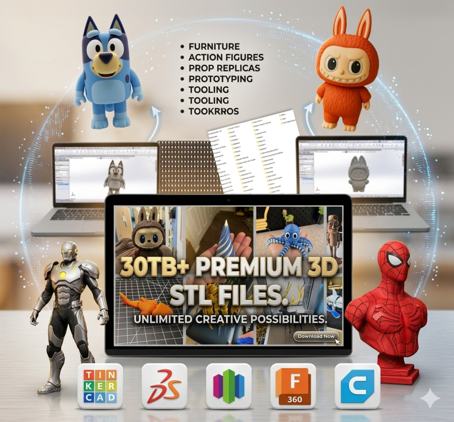 Premium 3D STL files